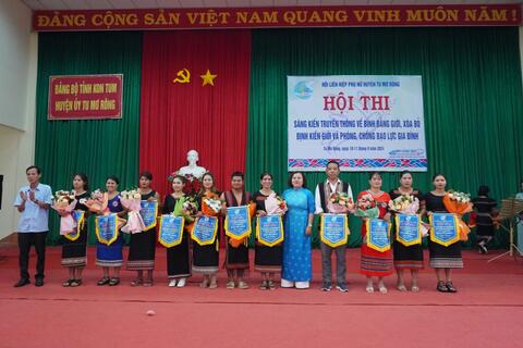 Xã Đắk Tờ Kan đạt giải nhất Hội thi sáng kiến truyền thông về bình đẳng giới, xóa bỏ định kiến giới và phòng, chống bạo lực gia đình năm 2024